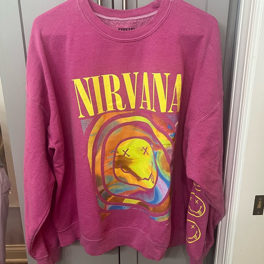 Vintage nirvana sweatshirt- size S/M
